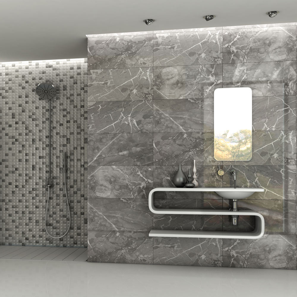 french vanilla grey marble effect wall tiles zoom2