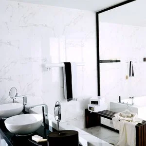 Carrara wall tiles