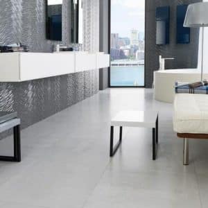 ferroker platino 44.3x44.3cm floor tile.
