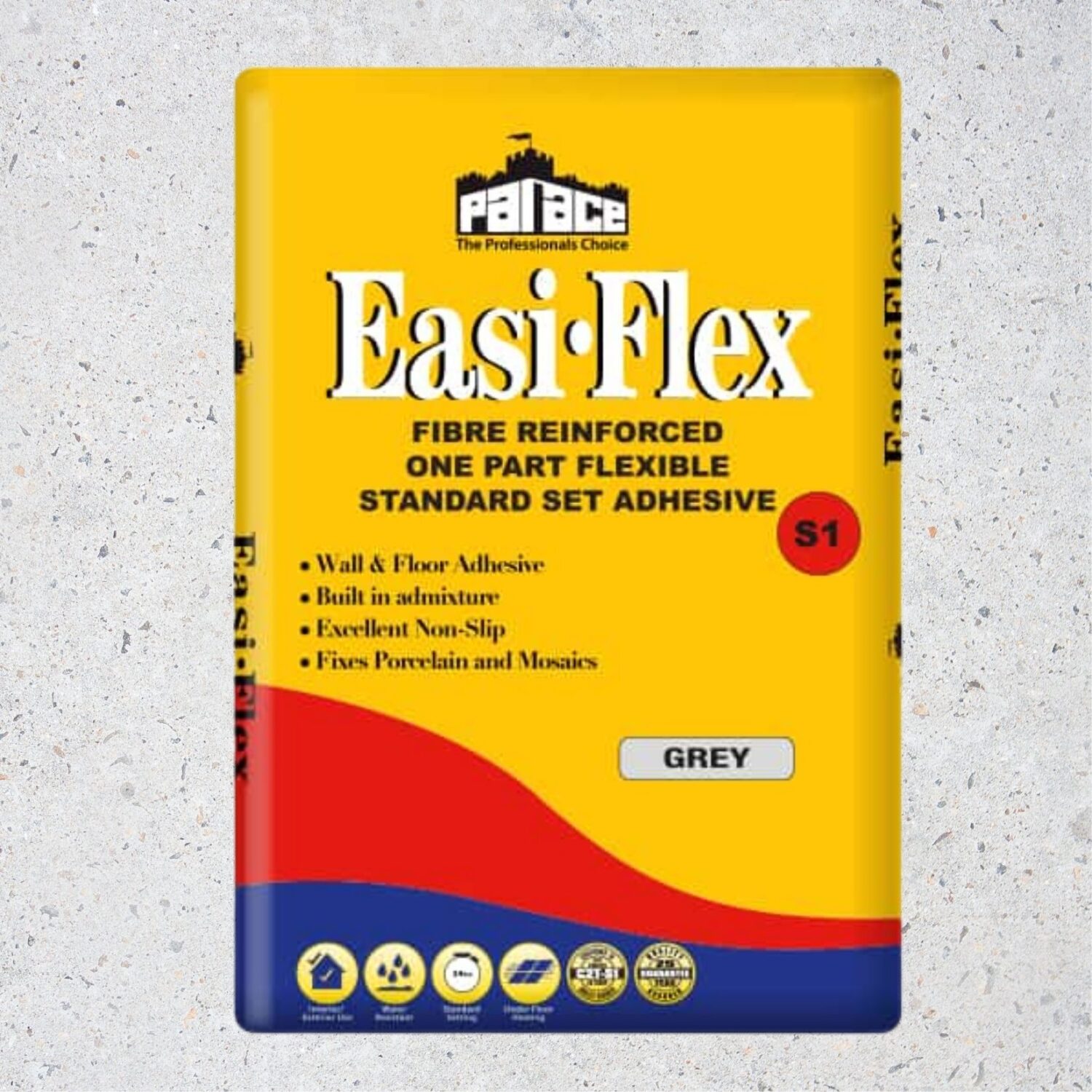 EasiFlex S1 Tile Adhesive Grey 54 x 20kg bags Stoketiles