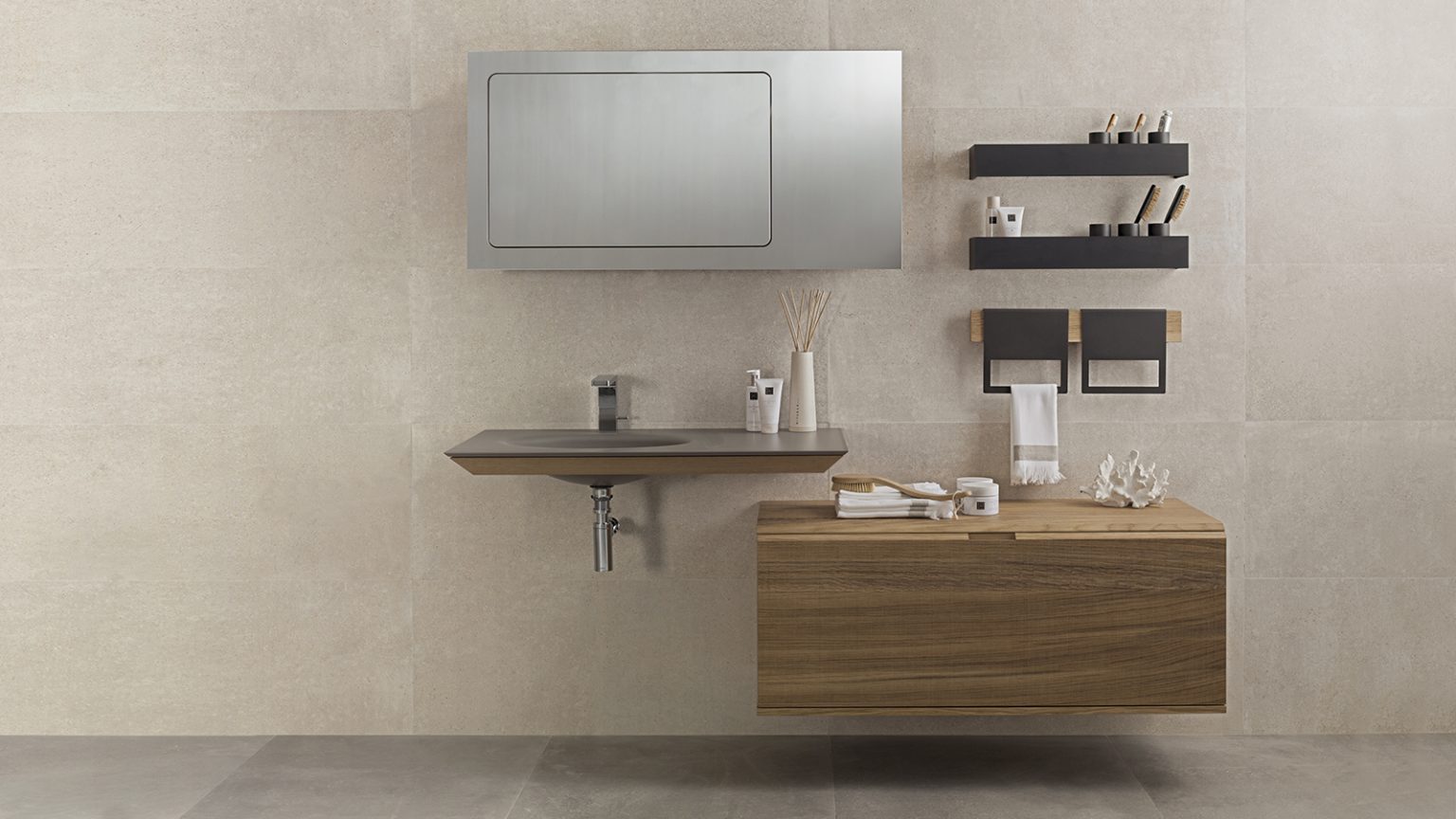Porcelanosa Bottega Caliza 33.3x59.2cm - 100323876