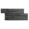 ledgestone black split face tile 1