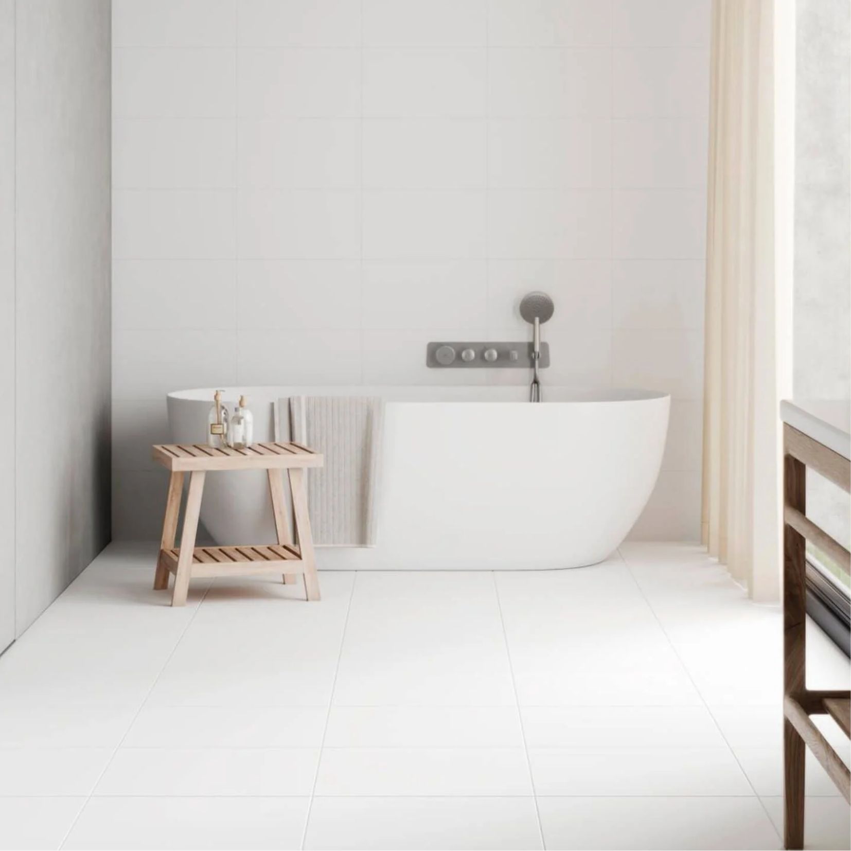 Porcelanosa china Blanco 33.3 x 59.2cm