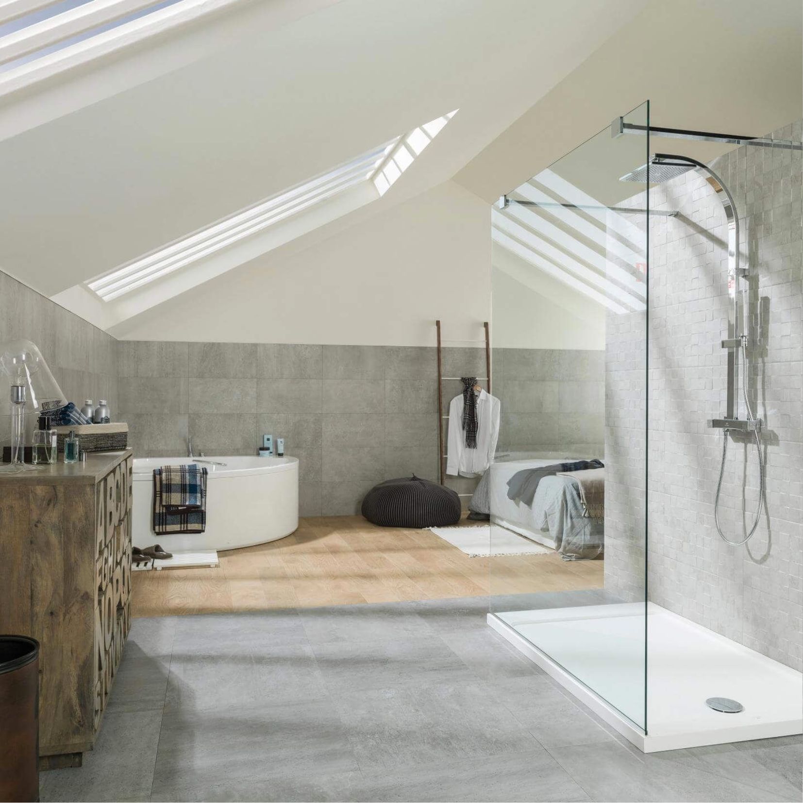 Porcelanosa Nantes Acero Mosaico 33.3 x 59.2cm