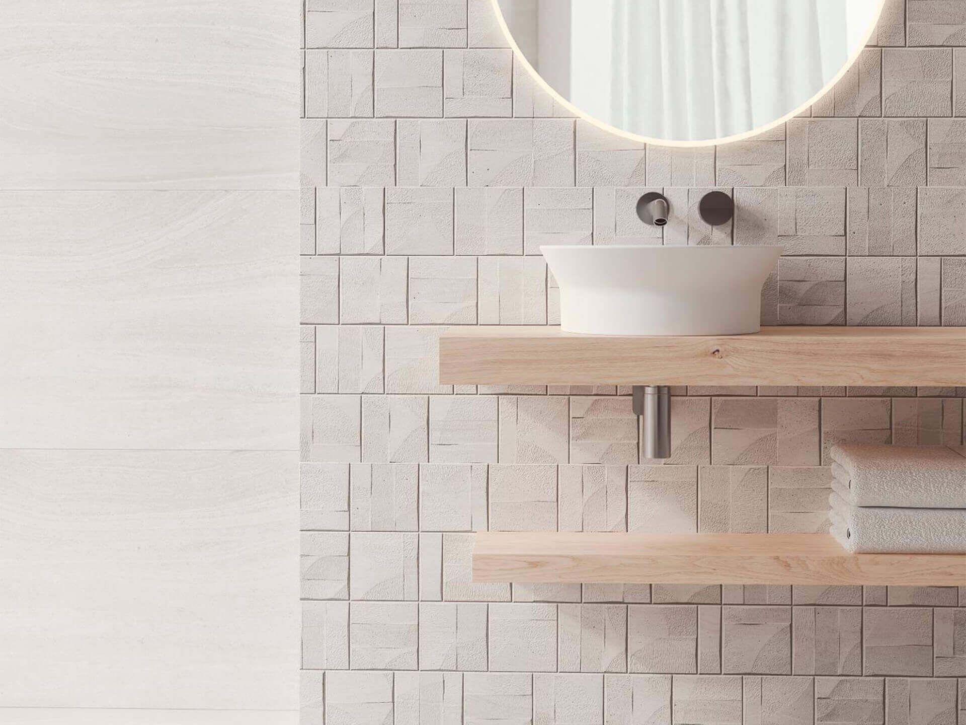 Porcelanosa Block Butan Bone 33.3×59.2cm