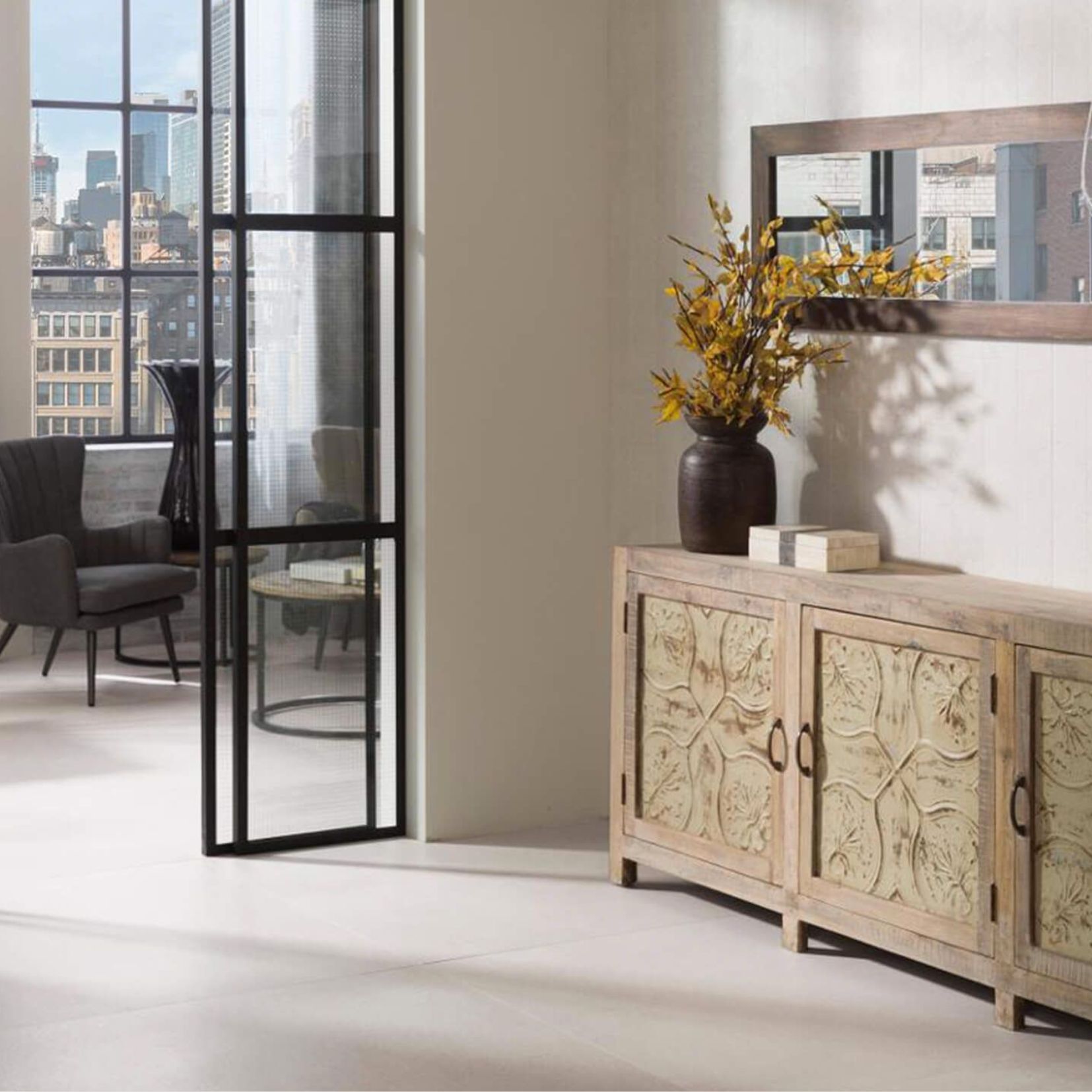 Porcelanosa Bottega Spiga White 45x120cm