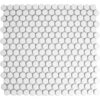pixel white circular gloss 19mm