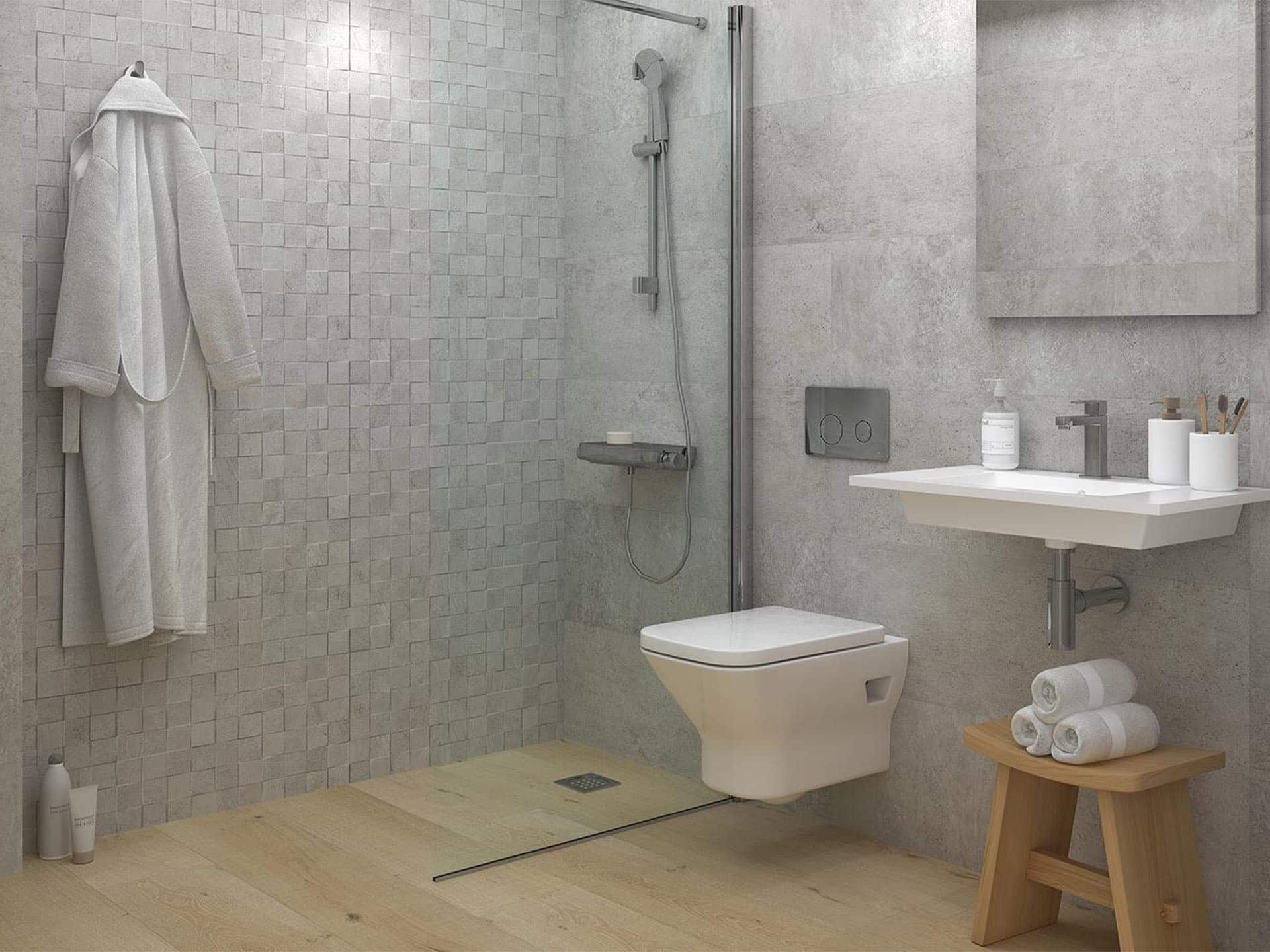 Porcelanosa Rodano Acero 33.3x100cm