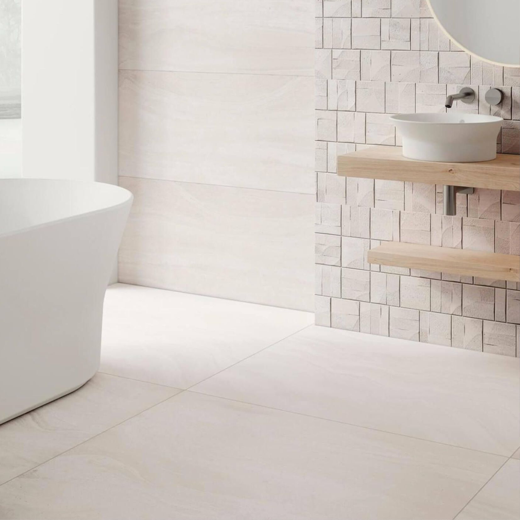 Porcelanosa Butan Bone 45 x 120cm