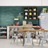 Opal Emerald Dark Green Tile 75x300 SKU- 200375