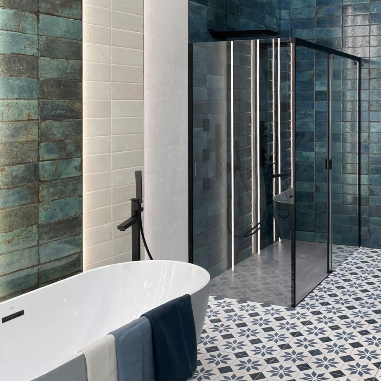 Porcelanosa Brick Vetri White 33.3 x 59.2cm - 100324018