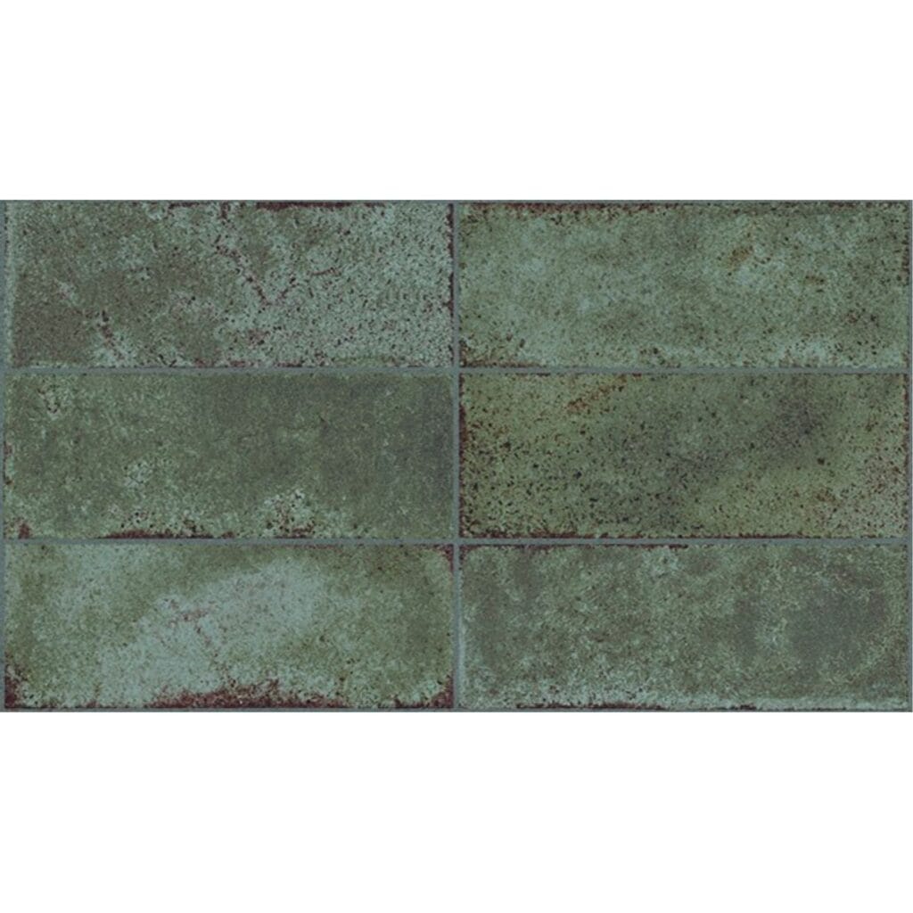Porcelanosa Brick Vetri Green 33.3 x 59.2cm - 100324045