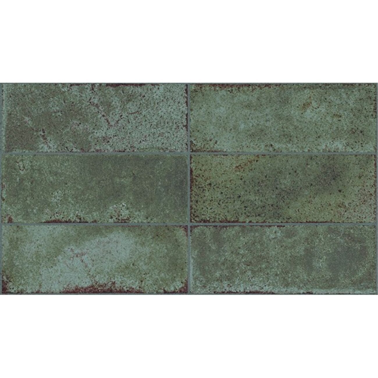 Porcelanosa Brick Vetri Green 33.3 x 59.2cm - 100324045