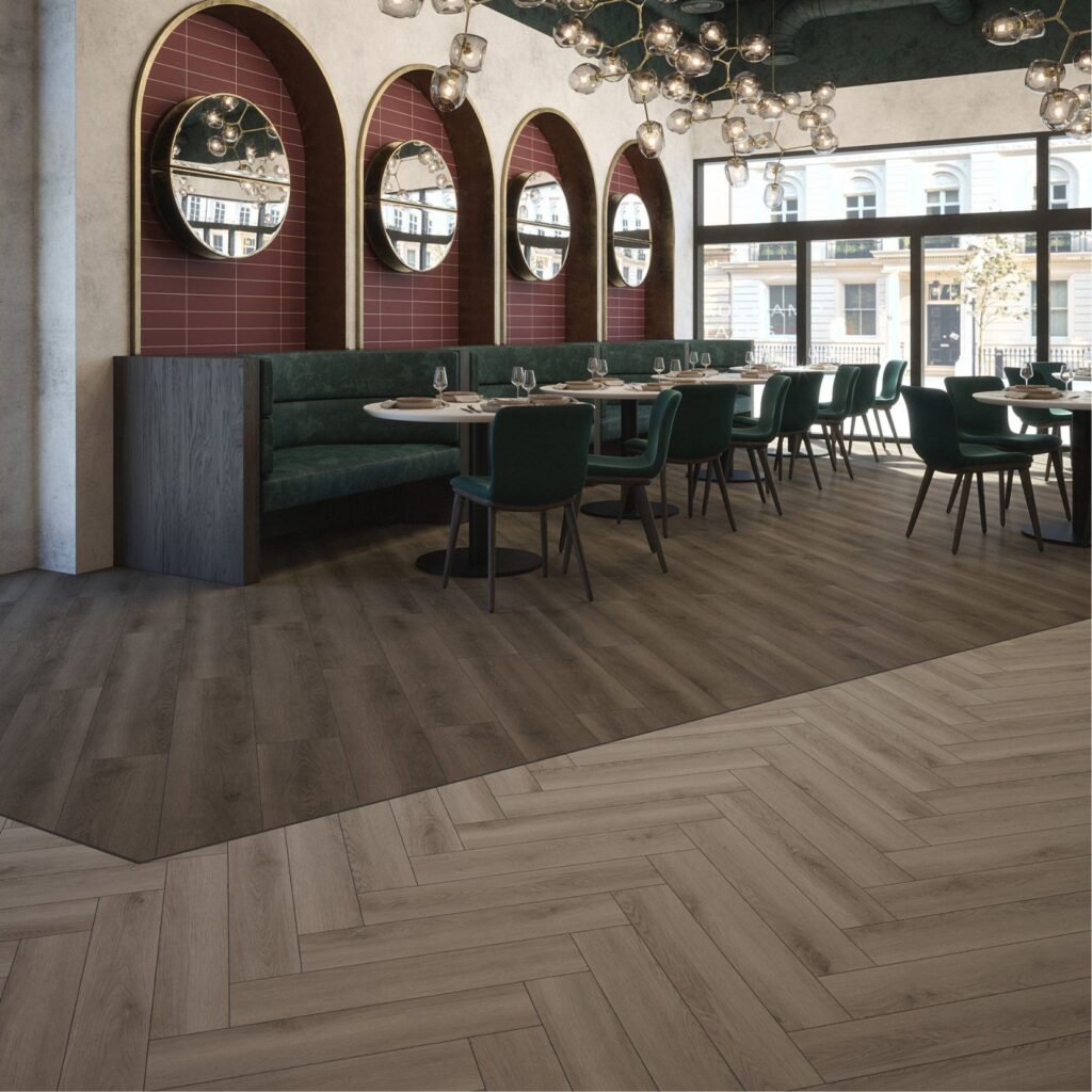Washed Oak Plank 1235 x 225 x 6.5mm 4