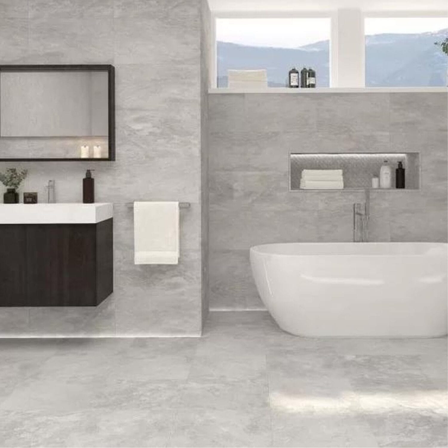 Porcelanosa Image Silver 59.6x150cm 100293271