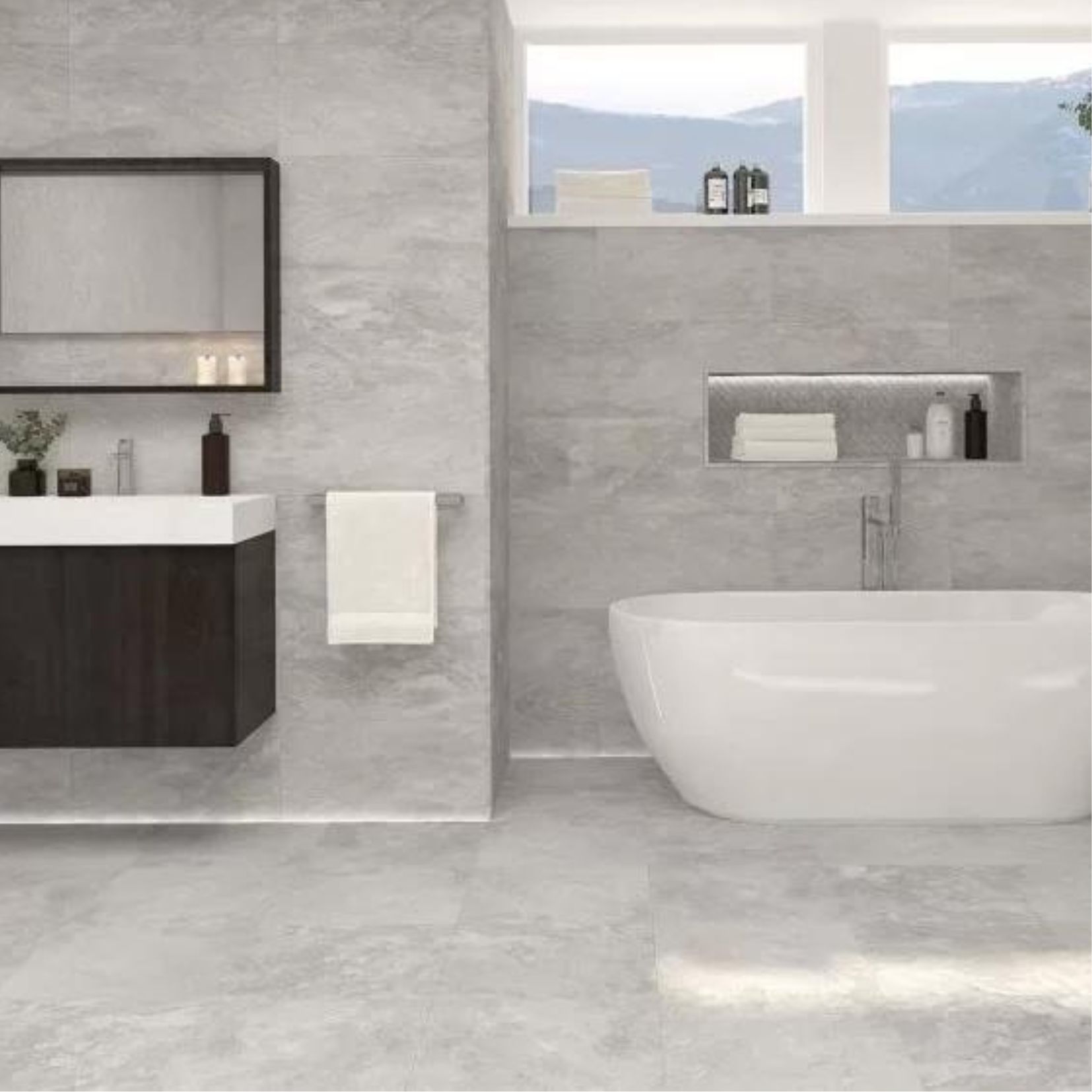 Porcelanosa Image Silver 59.6x150cm - 100293271