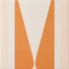 marmalade orange rene square gloss tile