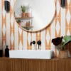 marmalade orange rene square gloss tiles 2300 5
