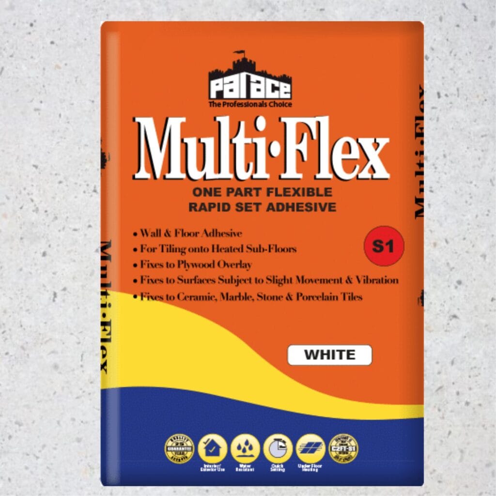 MultiFlex S1 Tile Adhesive White 54 x 20kg bags Stoketiles