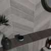 Ancona Chevron Grey tile