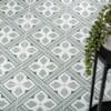 Patterned Tile Sage Green