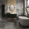 Leyenda Grigio Lappato Glazed Porcelain W&F 600x1200mm