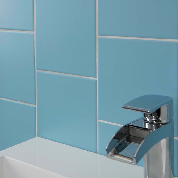 Aire Blue Flat Matt Square 150x150