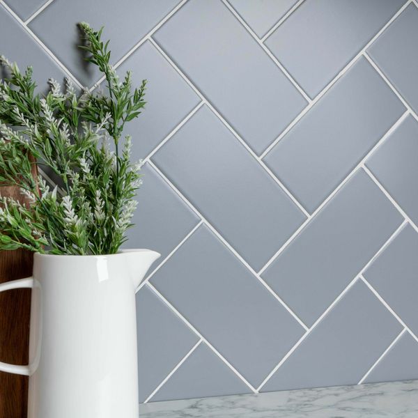 Grey Flat Matt Metro 200x100