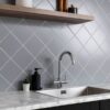 Plata Grey Flat Matt Square 150x150