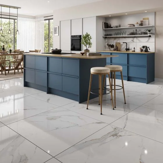 Hannah_Polished Porcelain Kitchen Floor Tiles