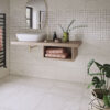 Earthsong White Matt Porcelain W&F Tile