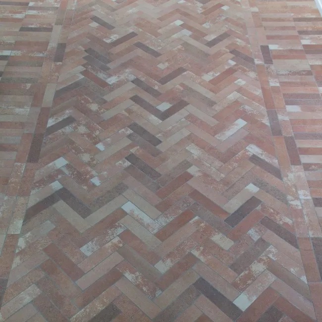 Tosca Teja Red Matt Brick Effect Tiles