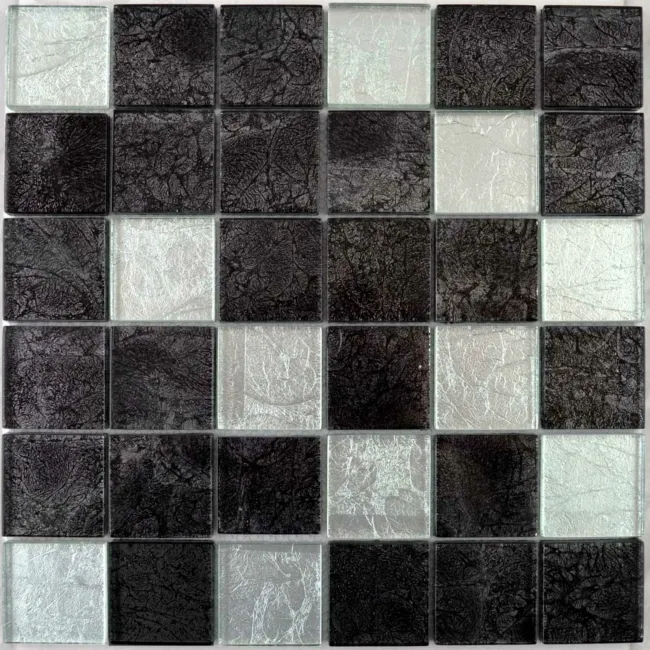 Essence Midnight Square Mosaic Tiles