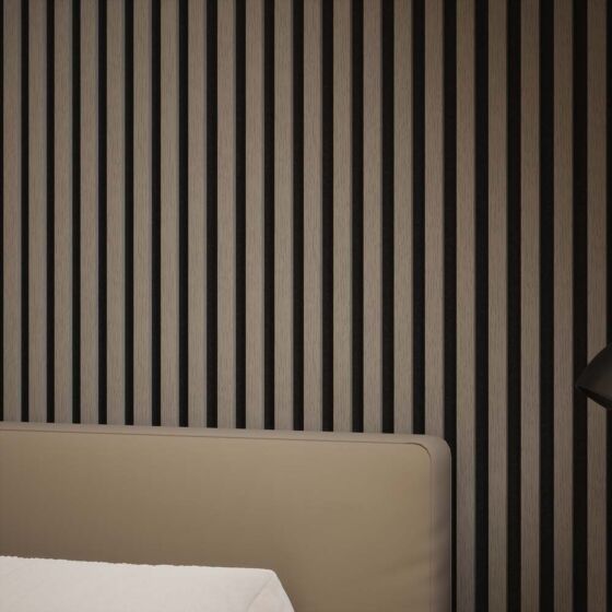 Misty Grey Acoustic Wall Panel