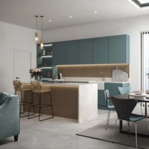 Natural Oak Acoustic Wall Panel 2400x608x21.5mm