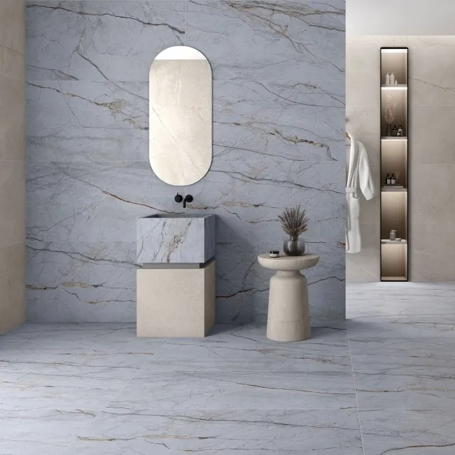 Roma Blue Marble Effect Porcelain
