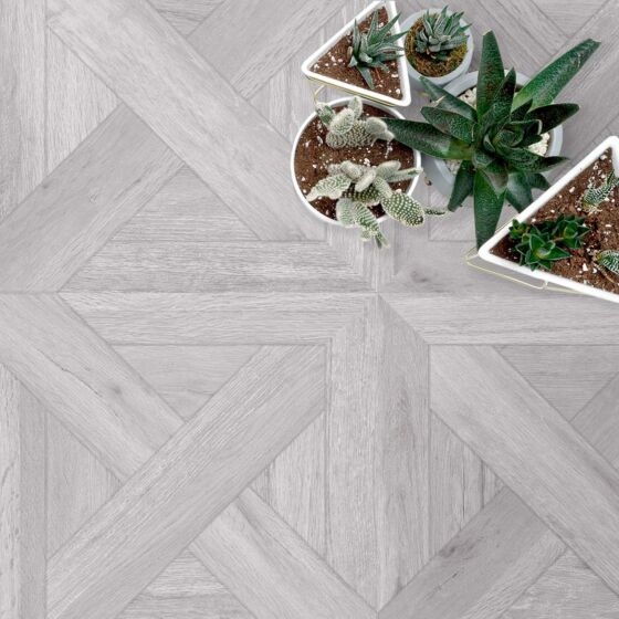 Argyll Parquet Grey Glazed Porcelain W&F