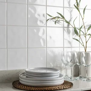 Kai Bumpy White 15x15cm