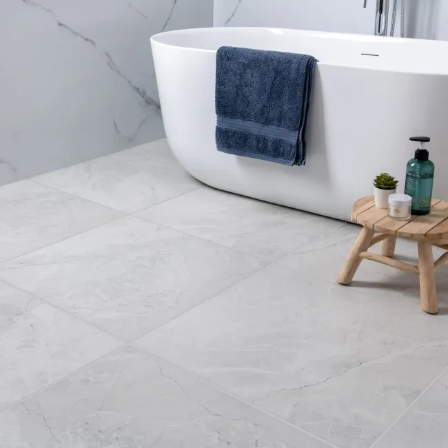 Makrana Breccia White Matt Wall and Floor