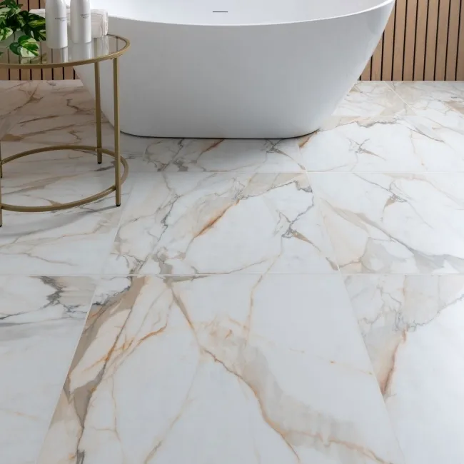 California White Matt Wall and Floor Tiles