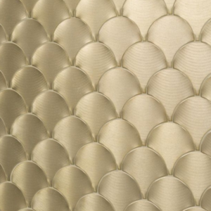 Porcelanosa Gravity Aluminium Shell Gold