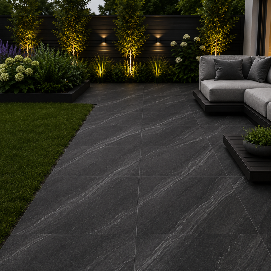 Britannia Stone Black 600x600x20mm (unboxed)