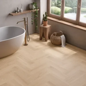 Gironde Ivory Wood Effect Matt Ceramic Floor Tile