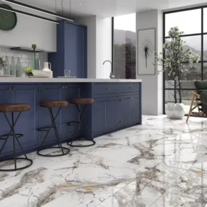 Invisible Marble Grey Polished Rectified Wall and Floor Tiles 30x60