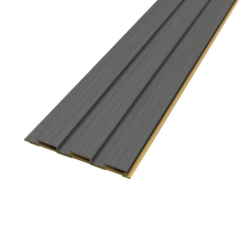 Thermo-Slat Charcoal Grey PVC Slat Panel