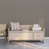 Thermo-Slat Ash Grey PVC Slat Panel
