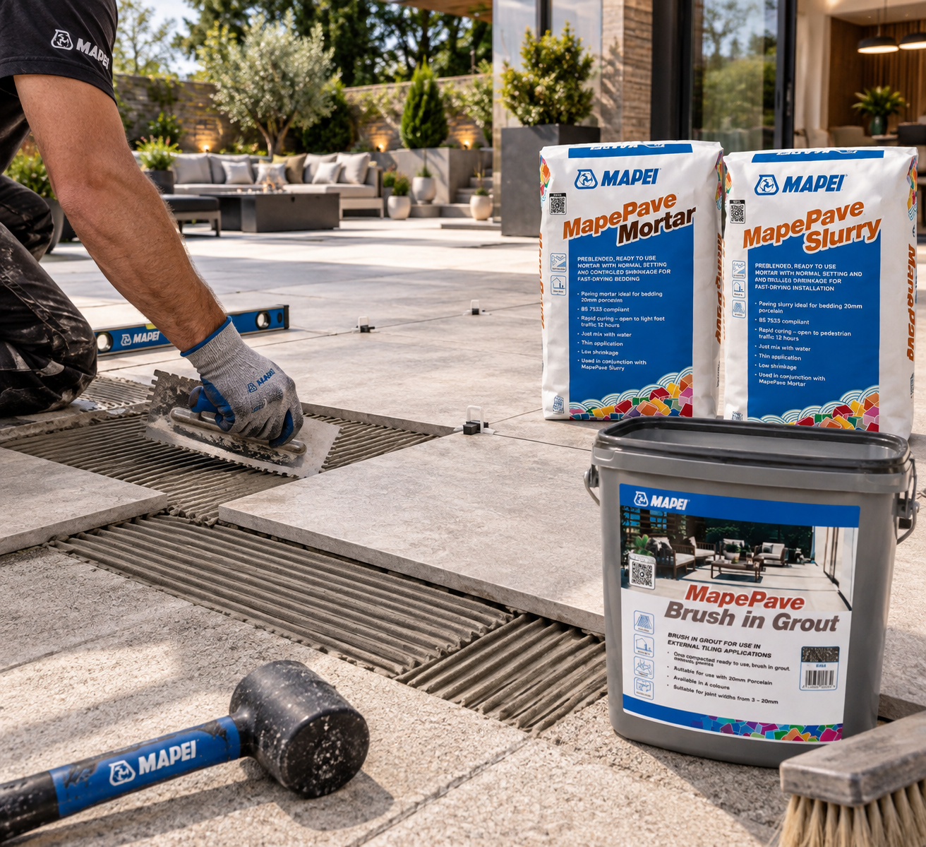Outdoor Tile Installation