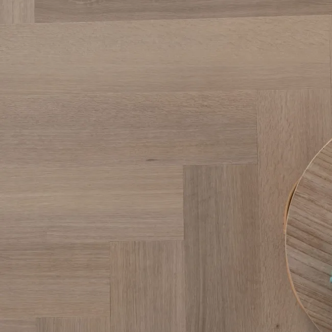 Premium LVT Light Oak Wood Effect Herringbone SPC Vinyl Flooring
