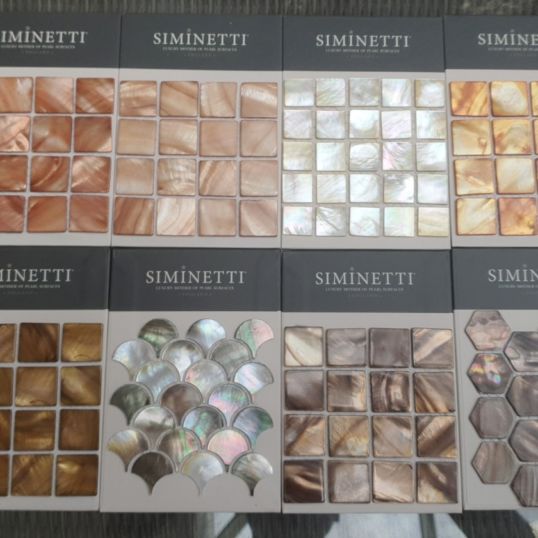 Mother of Pearl mosaic tiles