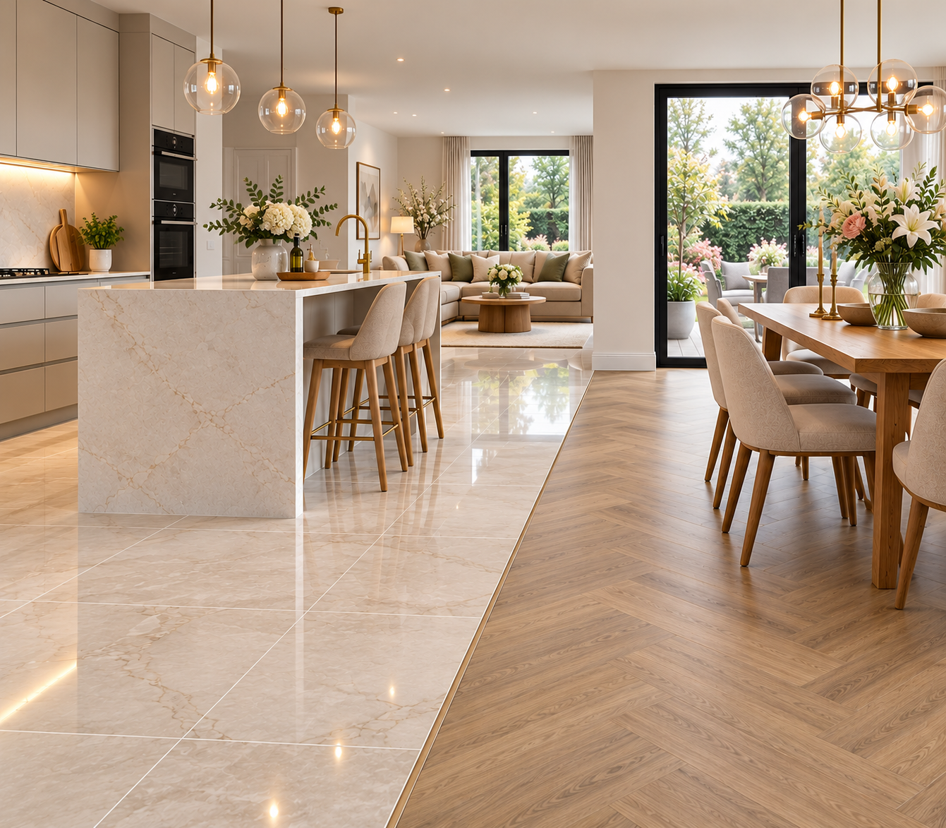Tiles Vs. Luxury Vinyl Flooring